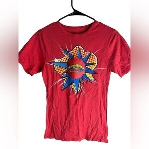 DC Comics Wonder Woman MAC Makeup 2008 Collection Employee T-shirt